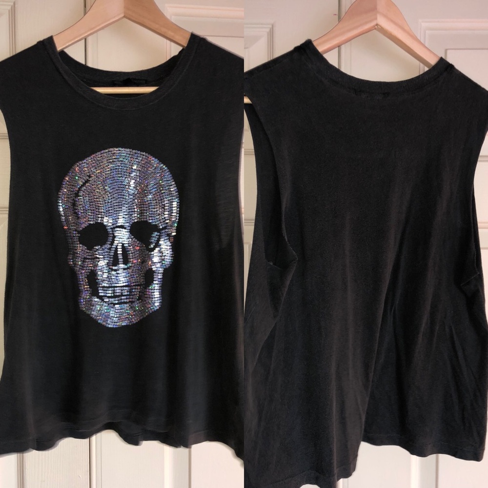 Skull Muscle Tank